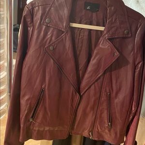 Leather jacket “faux”